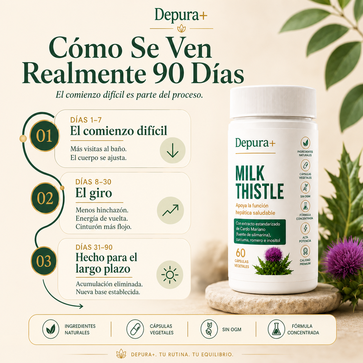 Depura+ | Cuidá tu hígado y recuperá el control de tu bienestar.